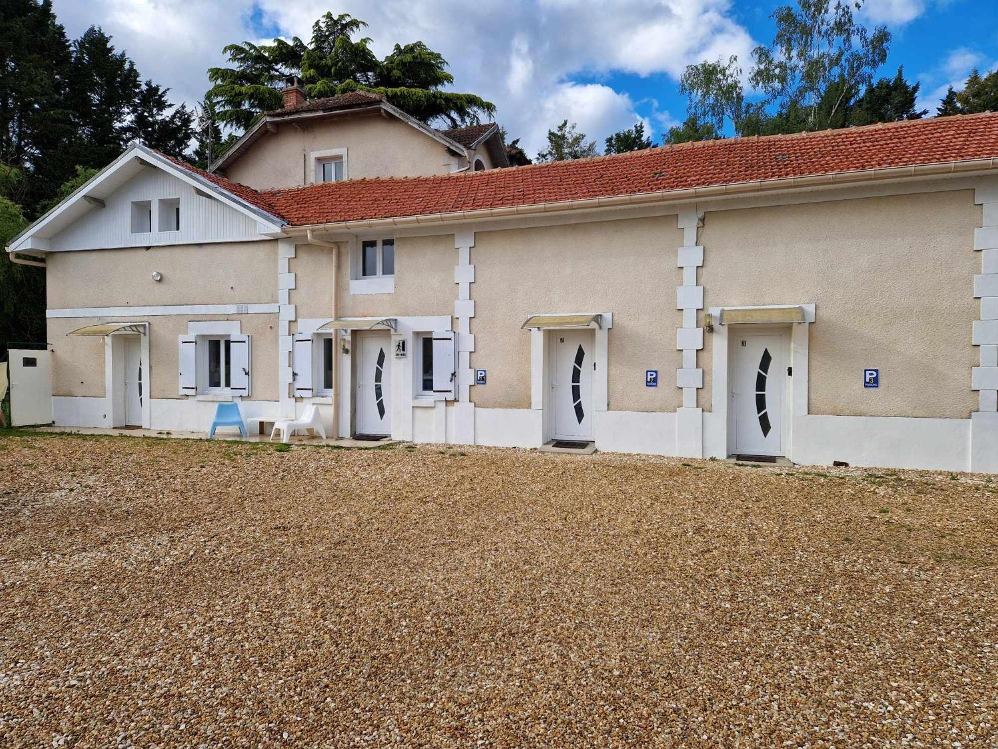 Parc Vue: Cozy Two-Room Apartment with Garden Access Razac-sur-l'Isle Exterior photo